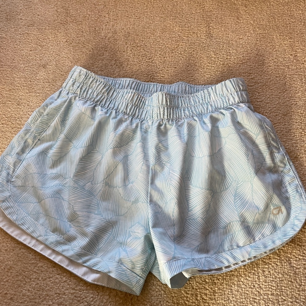 gapfit blue athletic running shorts
